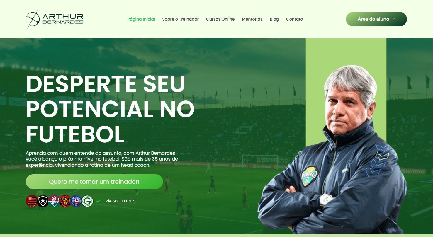 Plataforma EAD — Treinador Arthur Bernardes
