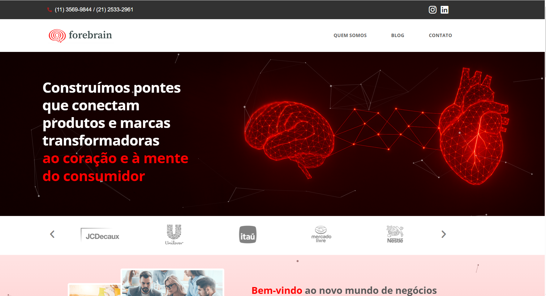 Landing Page — Forebrain Neurotecnologia